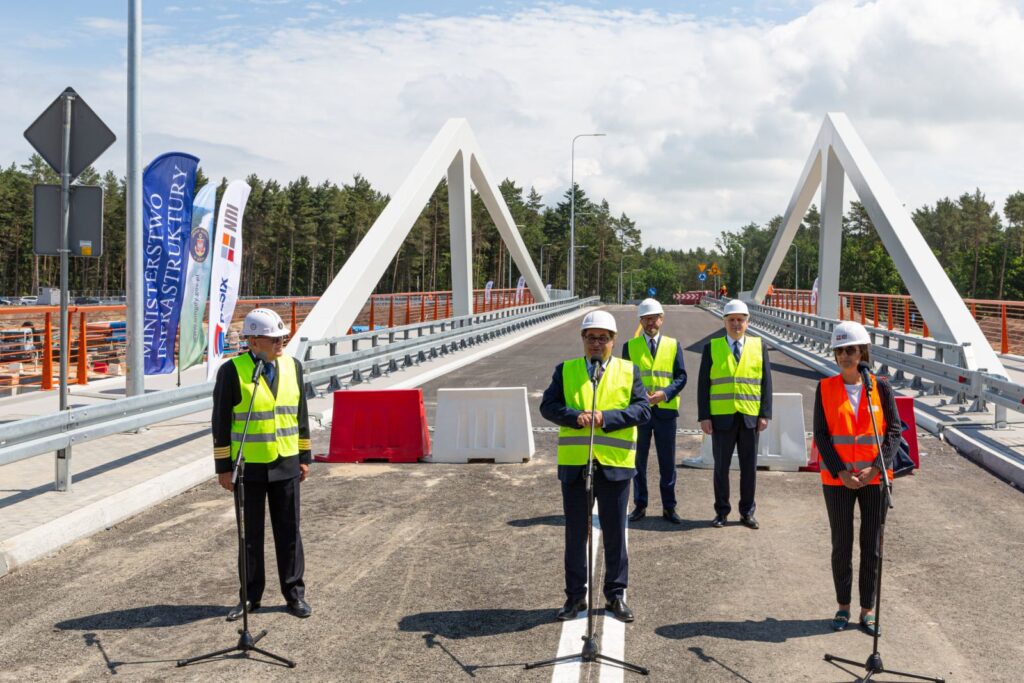 nowy most na Mierzei Wiślanej